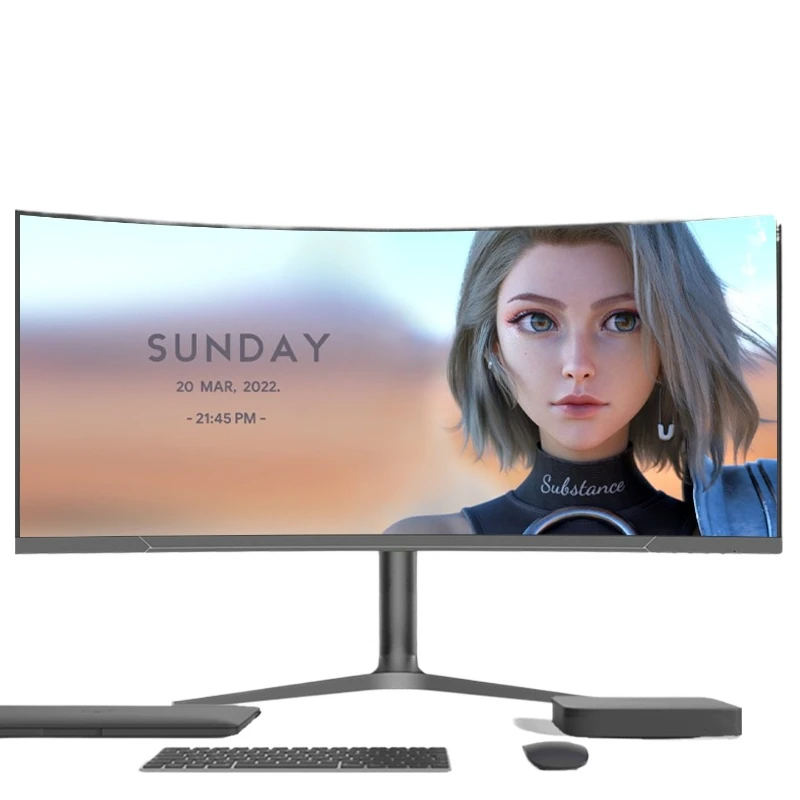 Gaming Monitor Curved - Monitor Curvo para Computadora de 32