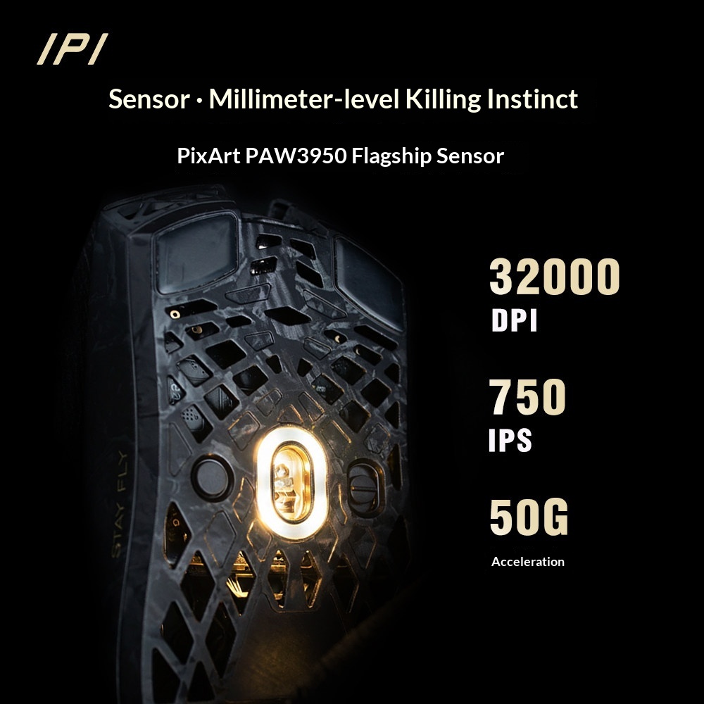 Ratón Inalámbrico IPI FLY de F - Esports Gaming Mouse Wireless reseña y precio