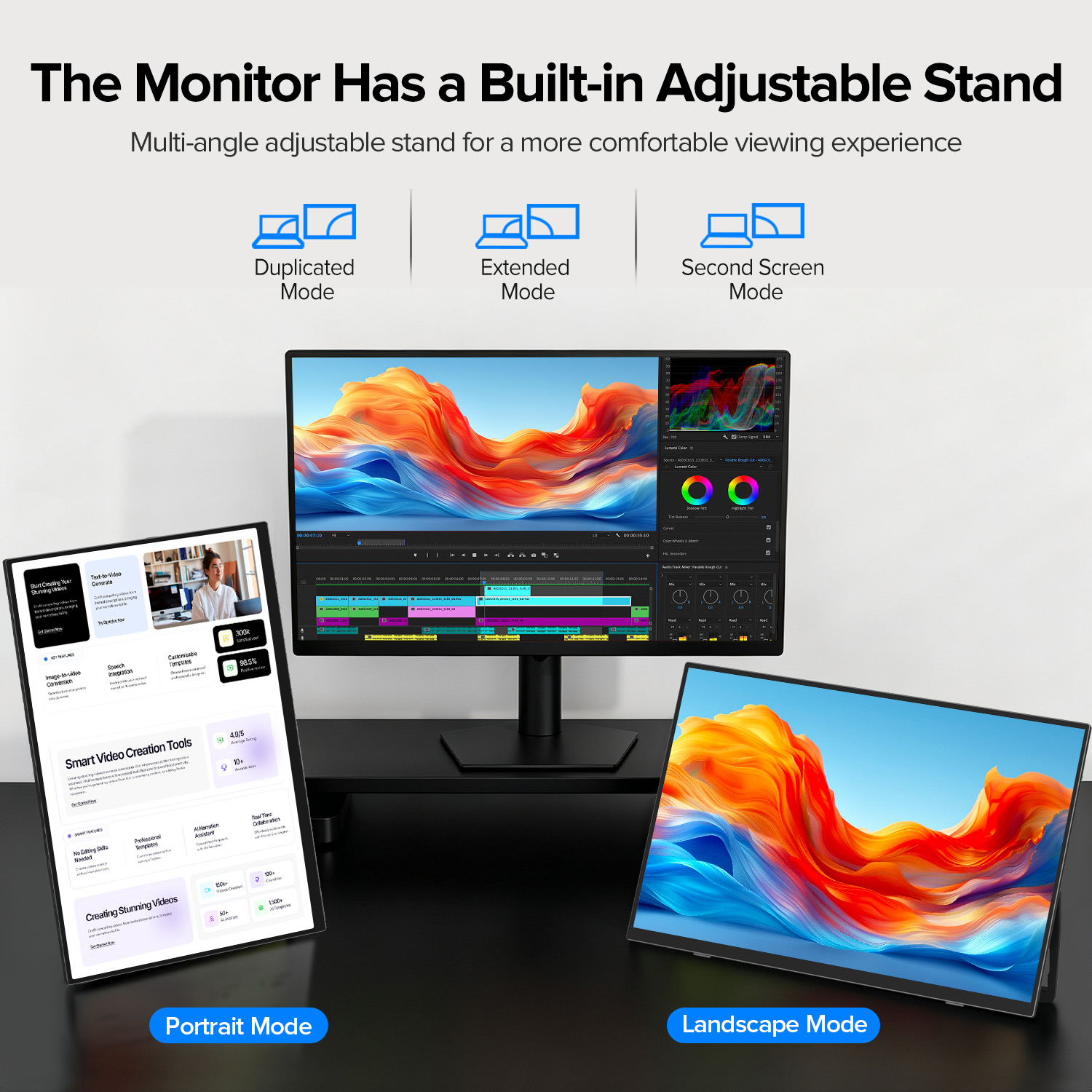 Monitor portátil UPERFECT de 1 - Gaming Monitor Curved reseña y precio