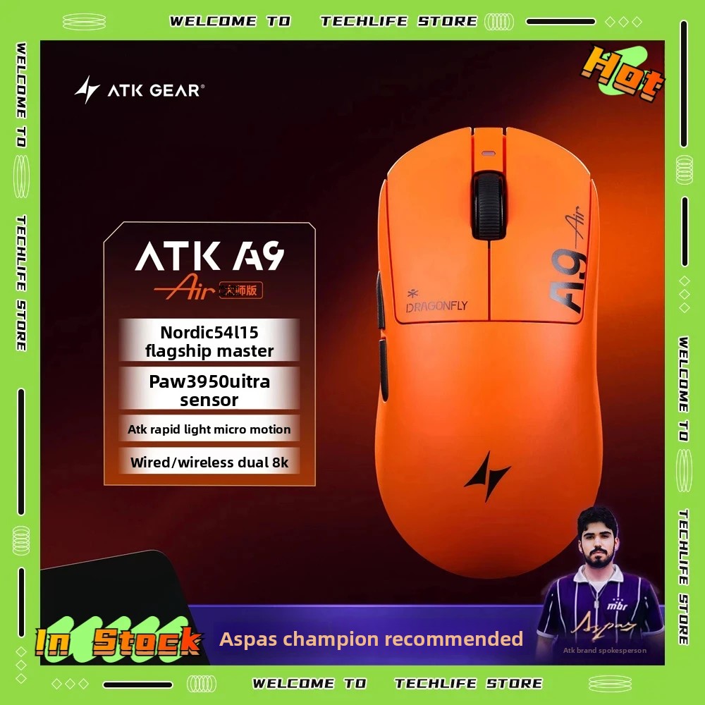 Ratón para Juegos ATK A9 Air U - Ultimate Esports Gaming reseña y precio