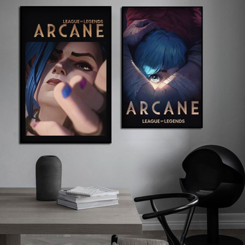 Póster de Arcane Jinx en forma - Esports Y Gaming reseña y precio