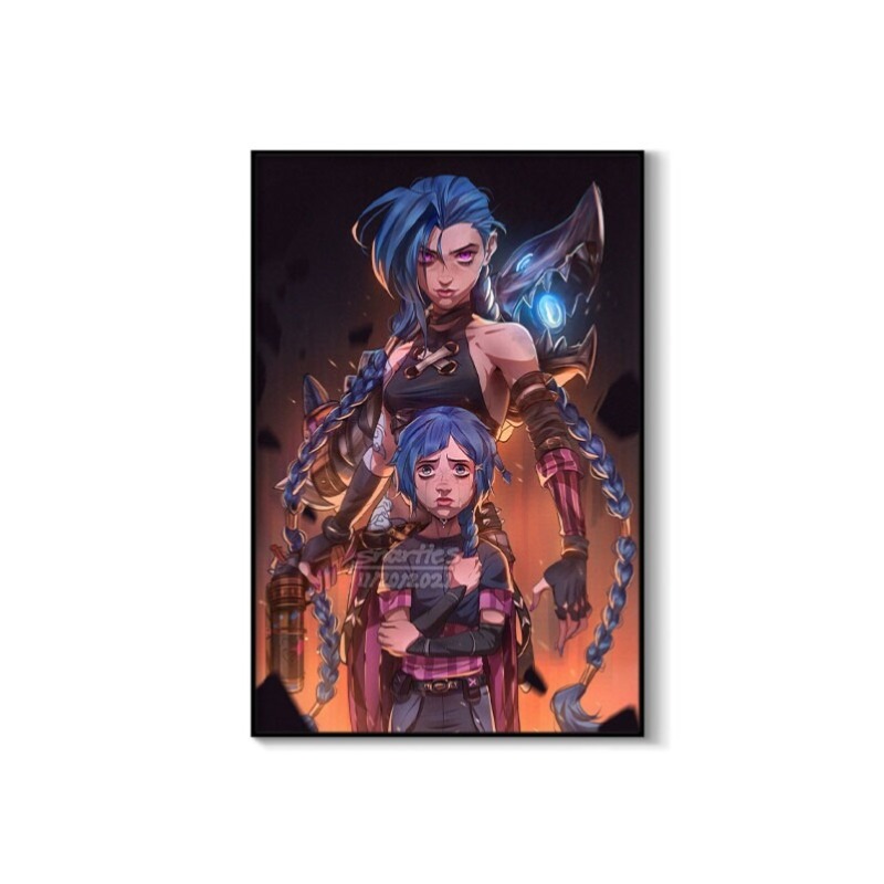 Póster de Arcane Jinx en forma - Esports Y Gaming reseña y precio