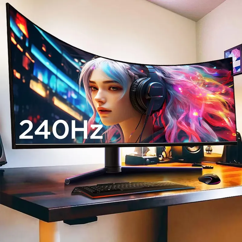 Monitor Curvo FY 4K de 240Hz,  - Gaming Monitor Curved reseña y precio