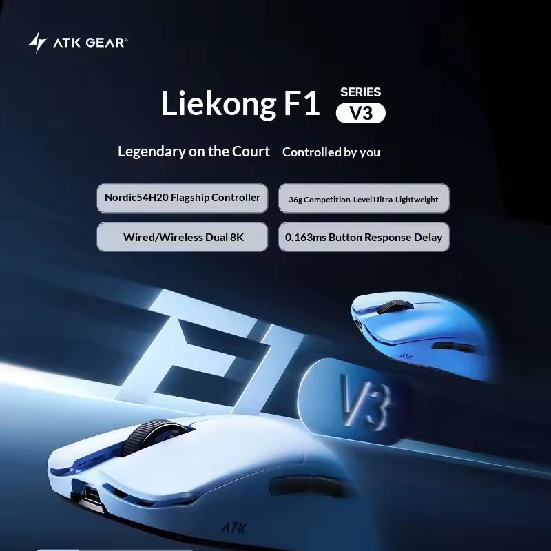 Ratón Inalámbrico Tri-Mode ATK - Esports Gaming Mouse Wireless reseña y precio