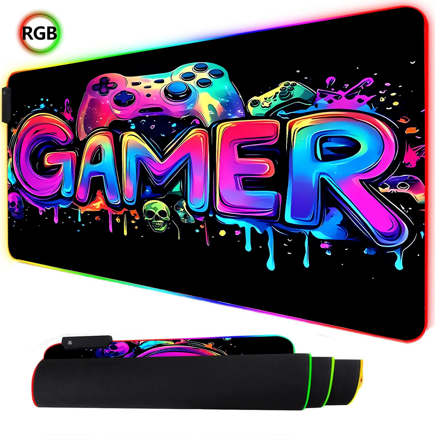 Controlador de juegos de neón  - Esports Gaming Stocks reseña y precio