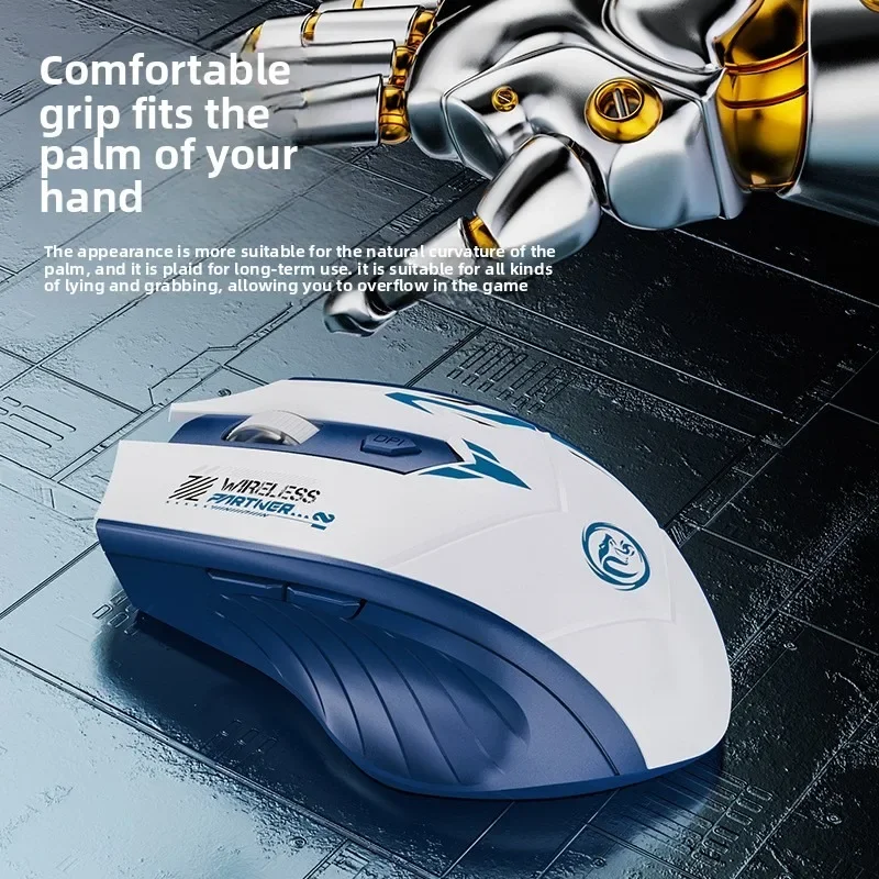 Ratón inalámbrico 2,4G, Blueto - Esports Gaming Mouse Wireless reseña y precio